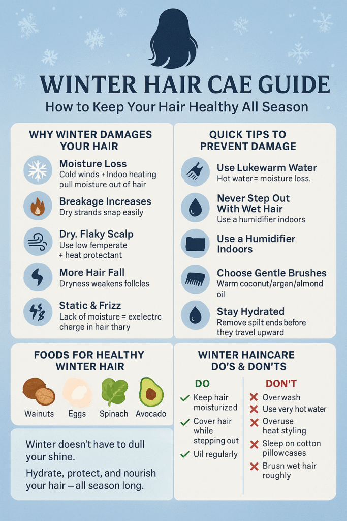 winter hair care 