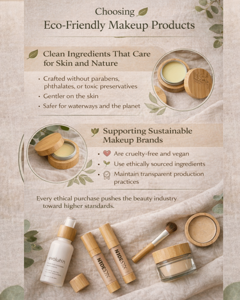 sustainable eco - friendly makeup product