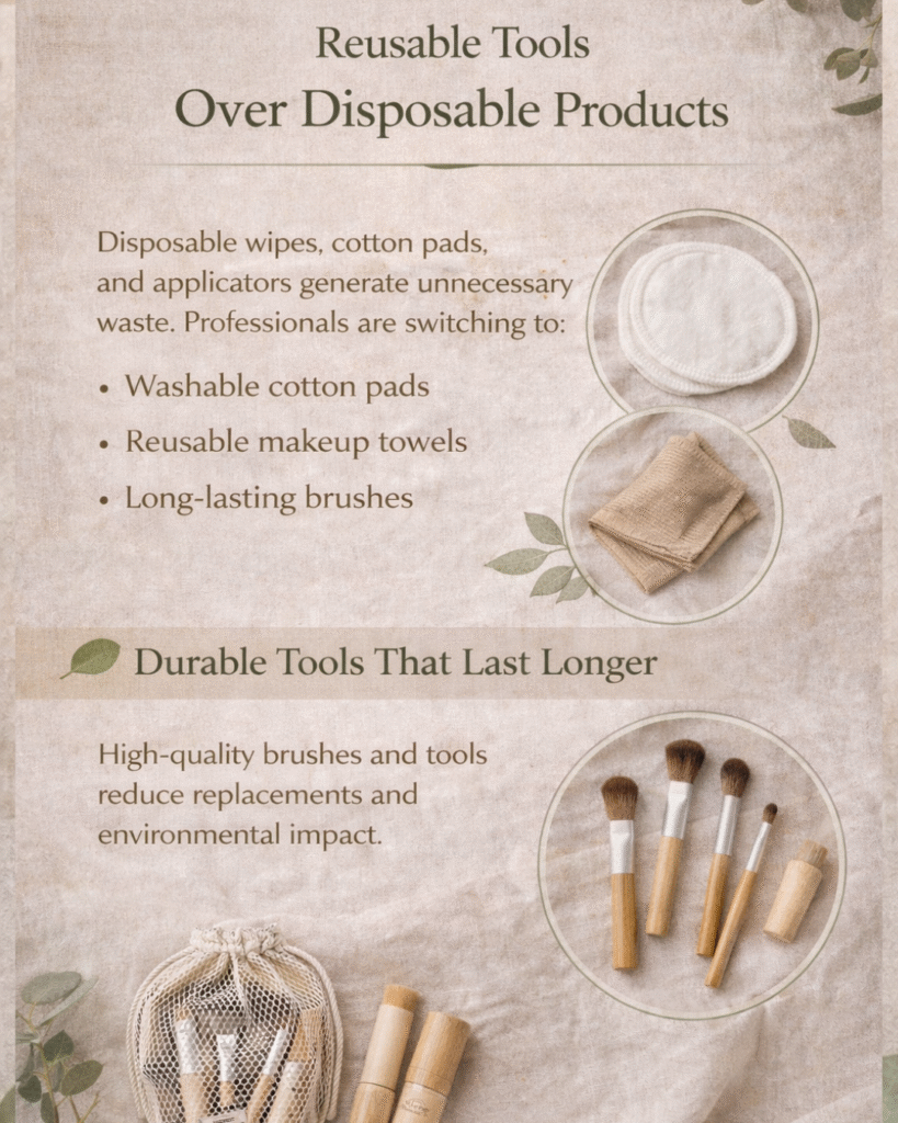 sustainable reusable tools over disposable products