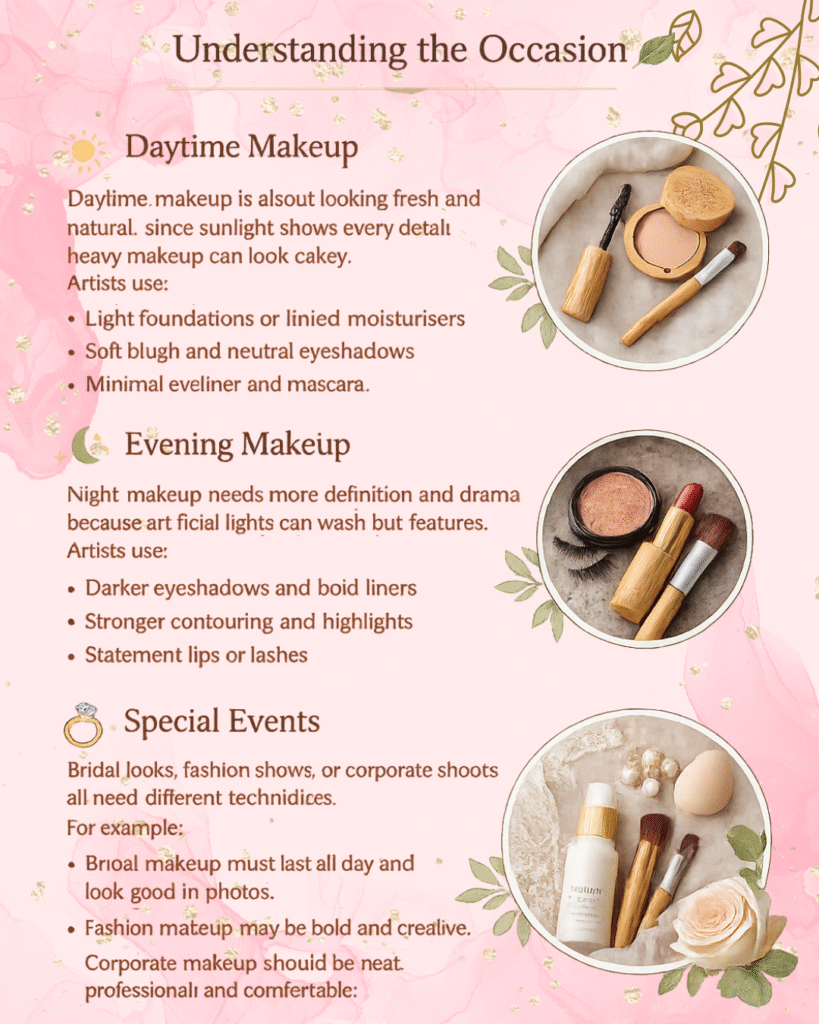 understanding the occasion makeup